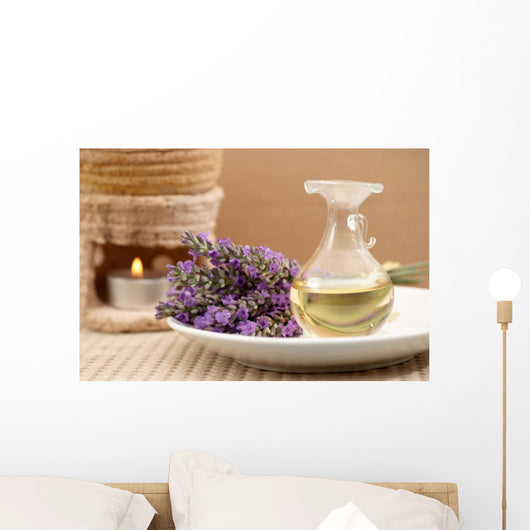 Lavender Aromatherapy Oil Wall Decal
