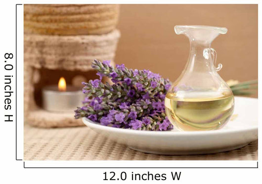 Lavender Aromatherapy Oil Wall Decal