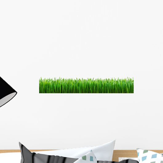 Perfect Spring Grass Wall Decal Panoramic Wall Decal