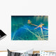 Rotten Wood Unter Colorful Wall Decal