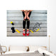 Using Sport Mobile App Wall Decal