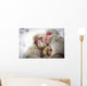 Loving Monkeys Wall Decal