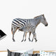 Zebra Was Breastfeeding Wall Decal
