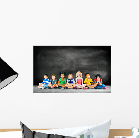 Kids Children Diversity Happiness Wall Decal