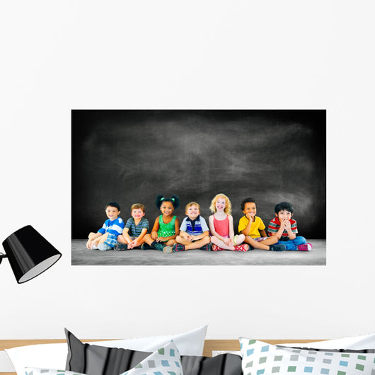 Kids Children Diversity Happiness Wall Decal