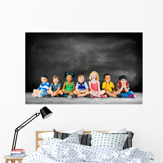 Kids Children Diversity Happiness Wall Decal
