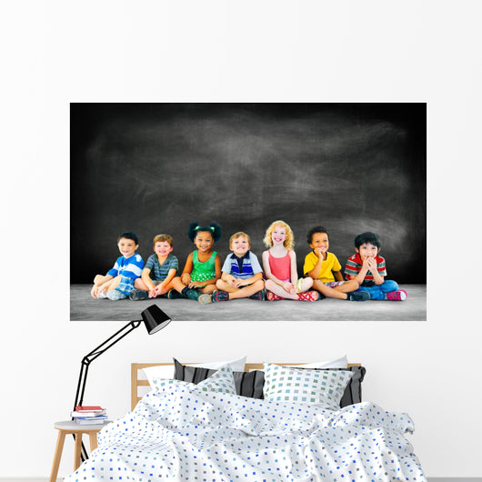 Kids Children Diversity Happiness Wall Decal