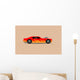 Simple Powerful Car with Wall Decal