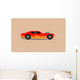 Simple Powerful Car with Wall Decal