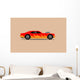 Simple Powerful Car with Wall Decal