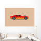 Simple Powerful Car with Wall Decal
