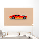 Simple Powerful Car with Wall Decal