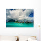 Bora Bora under Dramatic Wall Decal