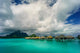 Bora Bora under Dramatic Wall Decal