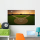Sunset Baseball Stadium Wall Decal