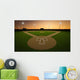 Sunset Baseball Stadium Wall Decal