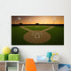 Sunset Baseball Stadium Wall Decal