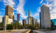 Los Angeles City Skyline Wall Decal