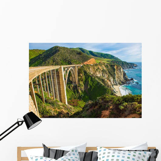 Bixby Creek Bridge Wall Decal