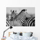 Zebra Herd Black and Wall Decal