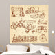 Vintage Transport Sketch Wall Decal