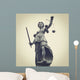 Lady Justice Wall Decal