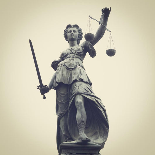 Lady Justice Wall Decal