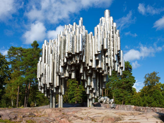 Sibelius Monument Helsinki Finland Wall Decal