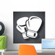 Vector Boxing Gloves Icon Wall Decal