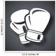 Vector Boxing Gloves Icon Wall Decal
