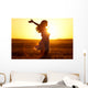 Joy Teenage Girl Enjoy Wall Decal