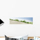 Sand Dunes near Beach Wall Decal Panoramic Wall Decal