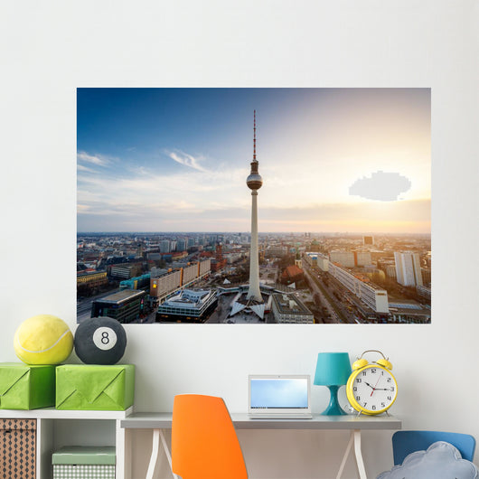 Alexanderplatz Berlin Wall Decal