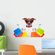 Shopping Dog Wall Decal Design 2