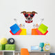 Shopping Dog Wall Decal Design 2