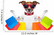 Shopping Dog Wall Decal Design 2