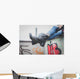 Detail Young Woman Wearing Wall Decal