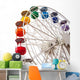 White Ferris Wheel Wall Decal