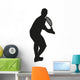 Vector Tennis Player Wall Decal
