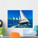Sailing Boats during Regatta Wall Decal