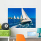 Sailing Boats during Regatta Wall Decal