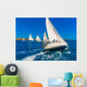 Sailing Boats during Regatta Wall Decal