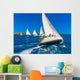 Sailing Boats during Regatta Wall Decal