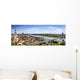 Bratislava Panorama Wall Decal Panoramic Wall Decal
