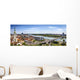Bratislava Panorama Wall Decal Panoramic Wall Decal