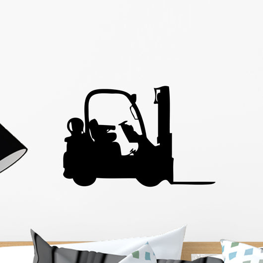 Forklift Wall Decal