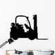 Forklift Wall Decal