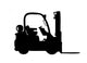 Forklift Wall Decal