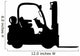 Forklift Wall Decal