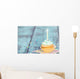 Pastel Cupcake with Candle Wall Decal